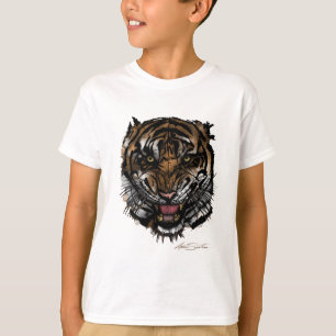 T-shirt Tiger Face (Design de Assinatura)