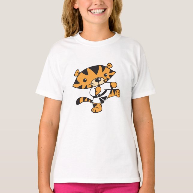 T-shirt Tiger Kick (Frente)