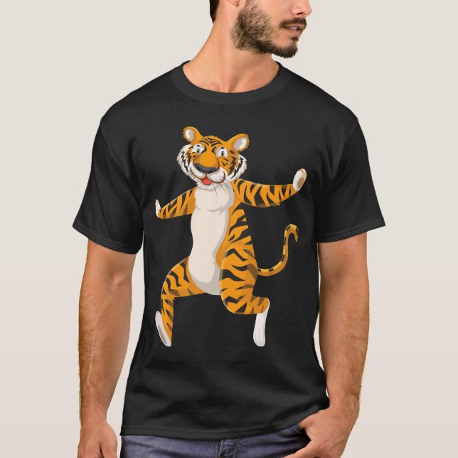 T-Shirt Tiger Selvagem (Frente)