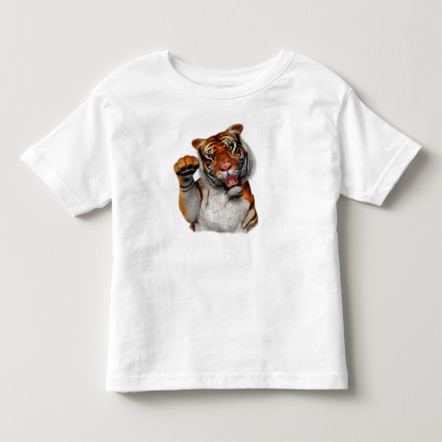 T-shirt Tiger, Tiger Toddler (Frente)
