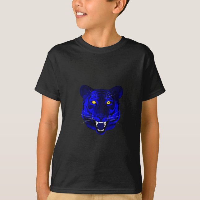 T-shirt Tigre Azul (Frente)