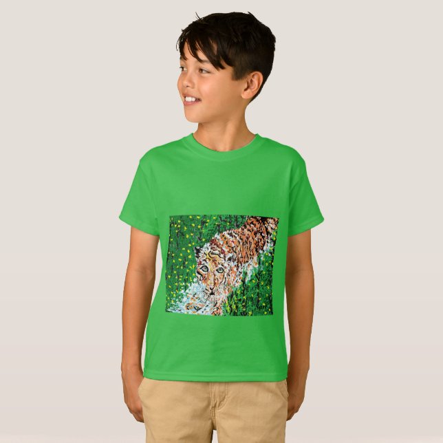 T-shirt Tigre-Camisa-T-Boys (Frente Completa)