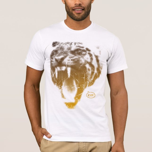T-shirt Tigre cru! (Frente)