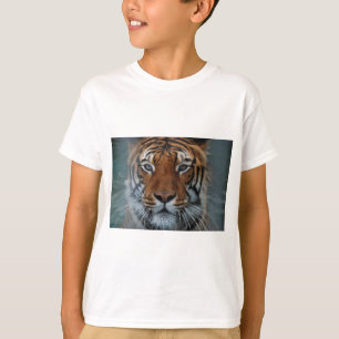 T-shirt Tigre Gato Stripes Selvagem