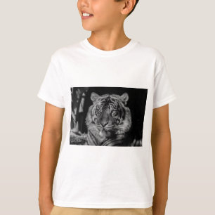 T-shirt Tigre preto e branco