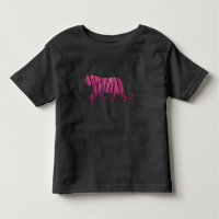 Tigre preto e rosa quente Silhouette