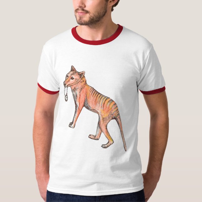 T-shirt Tigre tasmaniano (Frente)