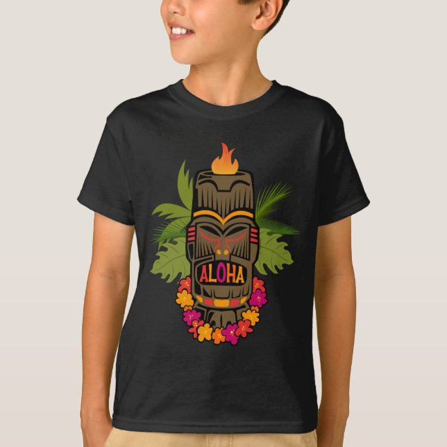 T-shirt Tiki Aloha (Frente)