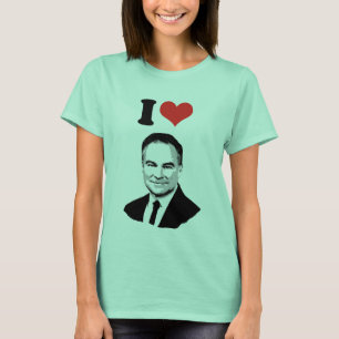 T-shirt Tim Kaine - busto -