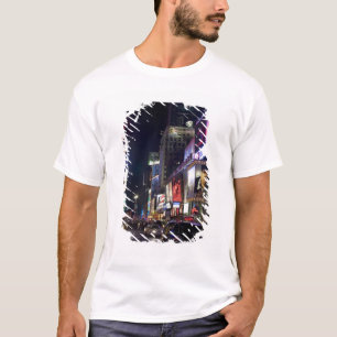 T-shirt Times Square à noite em Manhattan, Nova York