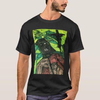 T-shirt tinta de ladrão de túmulos