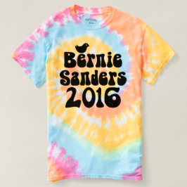 T-shirt Tintura 2016 do laço de Bernie das máquinas de