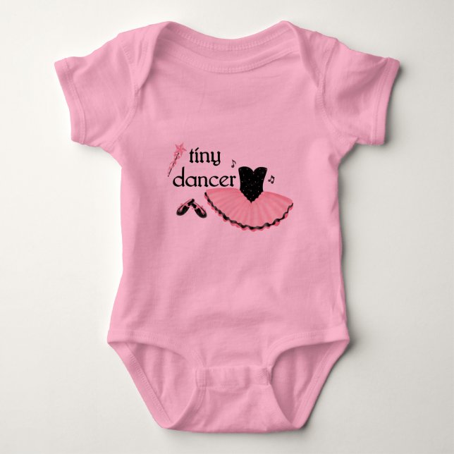 T-shirt Tiny Dancer Criança Ballerina (Frente)