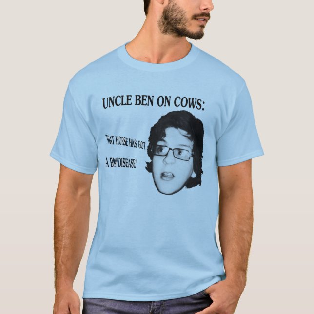 T-shirt Tio Ben em vacas (Frente)