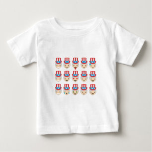 T-shirt tio sam emoji