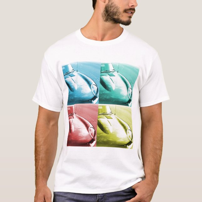 T-shirt Tipo de Jaguar E (Frente)