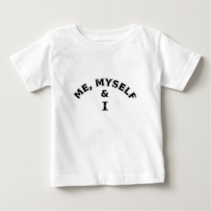 T-shirt Tipografia Eu Eu Mesmo E Eu