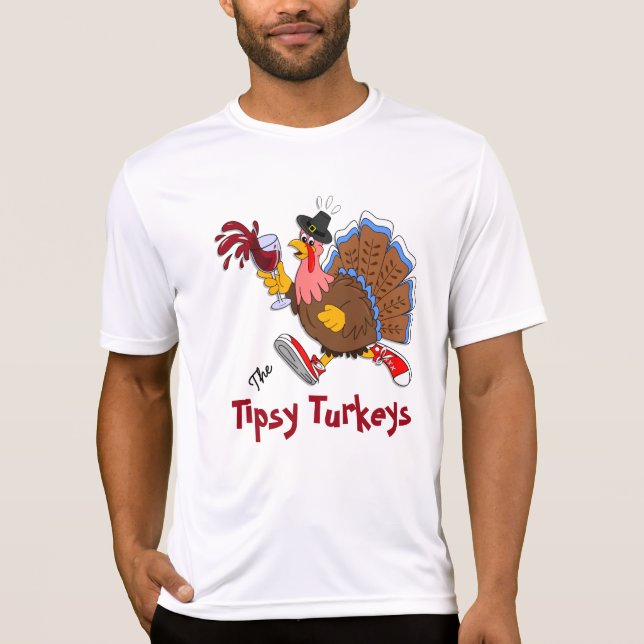 T-shirt Tipsy Turquia (Vinho) (Frente)