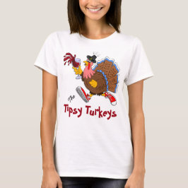 T-shirt Tipsy Turquia (Vinho)