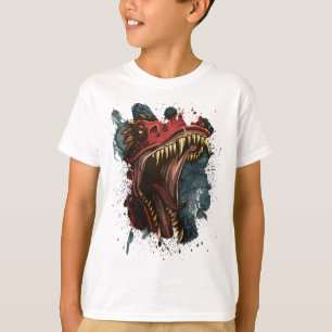 T-shirt Tiranossauro