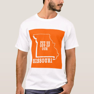 T-shirt Tire-Nos Do Nosso Missouri