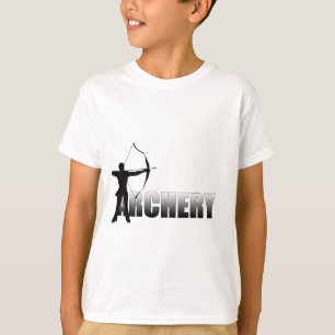 T-shirt Tiro ao arco 2012 dos jogos do verão dos arqueiro