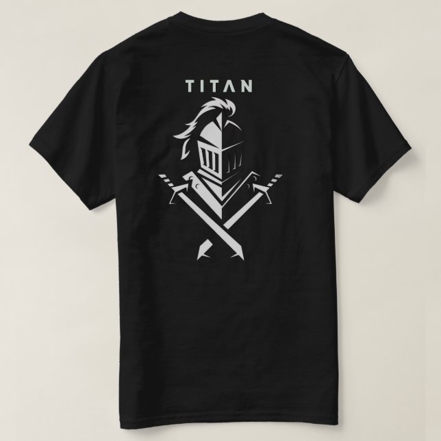 T-Shirt Titan (Verso do Design)