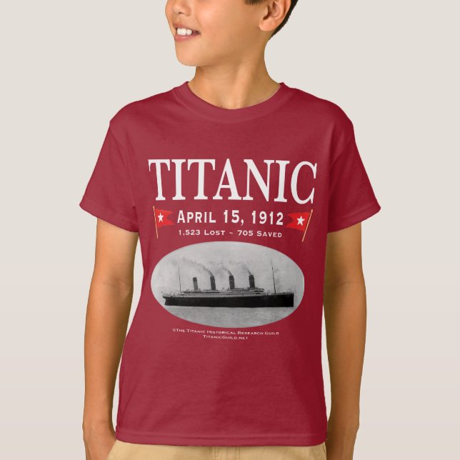 T-Shirt Titanic Ghost Ship (Frente)