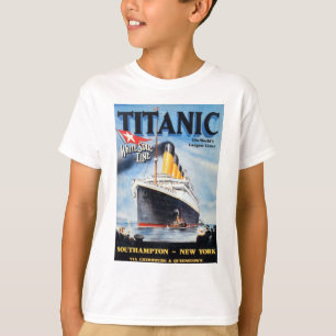 T-shirt Titanic White Star Line - Maior Transatlântico do