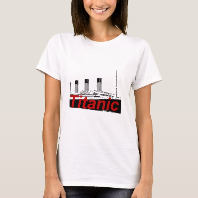 T-shirt Titânico (Frente)