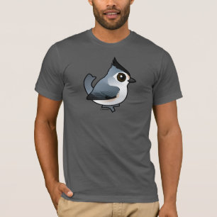 T-shirt Titmouse Preto-com crista