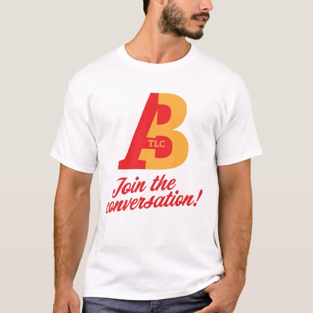 T-shirt TLC - Vermelha/Laranja (Frente)