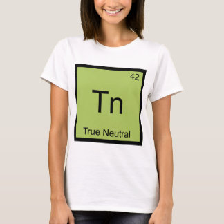 T-shirt Tn - Verdadeiramente Neutro Engraçado Símbolo de E