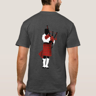 T-shirt Tocador de gaita-de-foles escocês