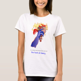 T-shirt Tocha de Liberty/T-Shirt