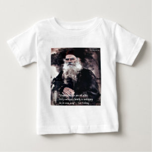 T-shirt Todas as famílias felizes se parecem; cada família