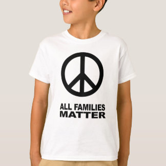 T-shirt Todas as famílias são importantes