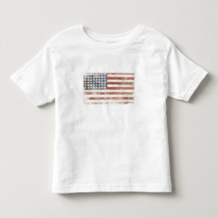 T-shirt Toddle o T com a bandeira legal dos EUA