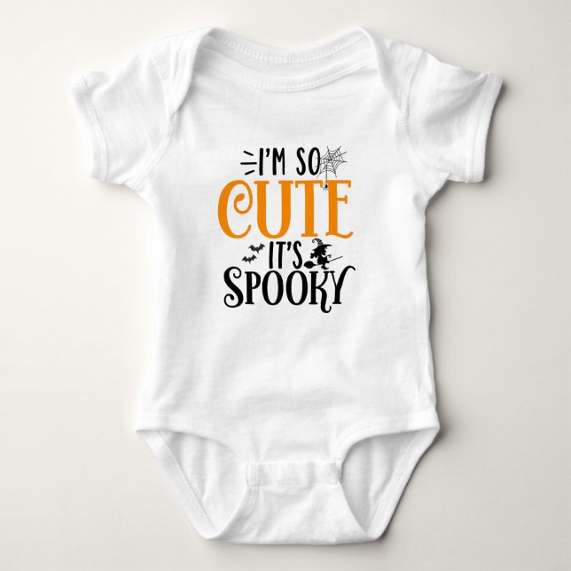 T-Shirt Toddler, Cute Spookie (Frente)