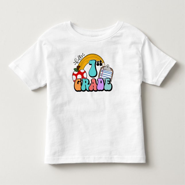 T-shirt Toddler da Classe 1rua (Frente)