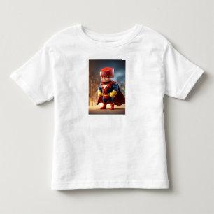 T-Shirt Toddler Fine Jersey Kids super-impressão d