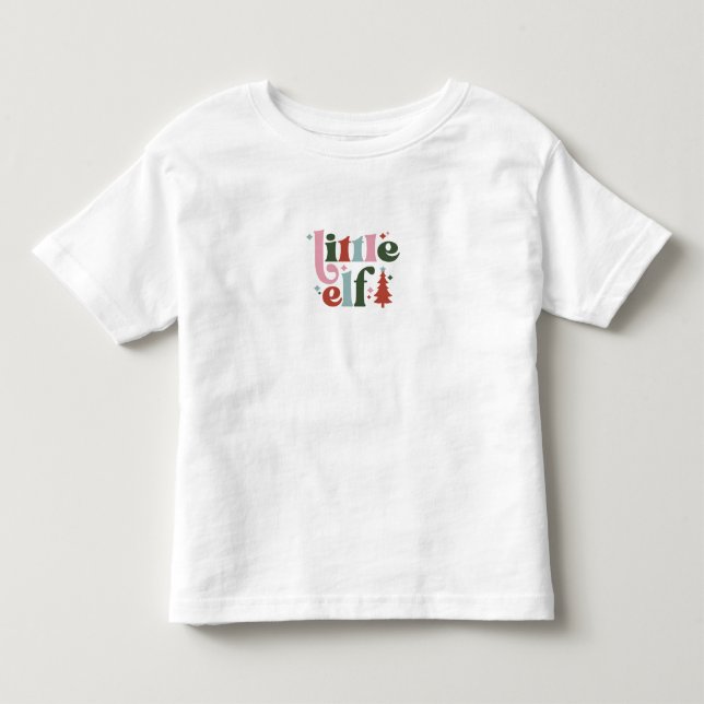 T-Shirt Toddler - Little Elf (Frente)
