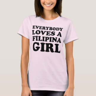 T-shirt Todo Adoro Uma Menina Filipina