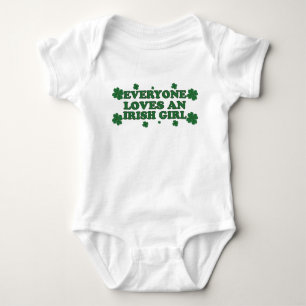 T-shirt Todo Mundo Adora Um Criador De Bebê Irlandês