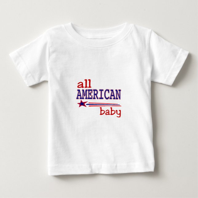 T-shirt Todo o bebê americano (Frente)