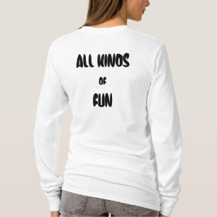 T-shirt Todo Tipo de Diversão