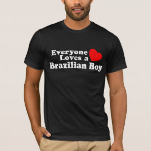 T-shirt Todos ama um menino brasileiro