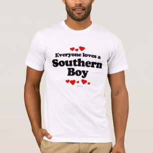T-shirt Todos ama um menino do sul