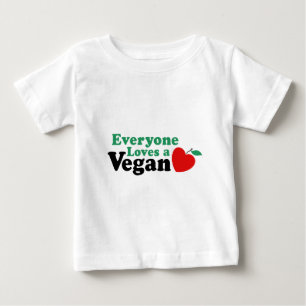 T-shirt Todos ama um Vegan