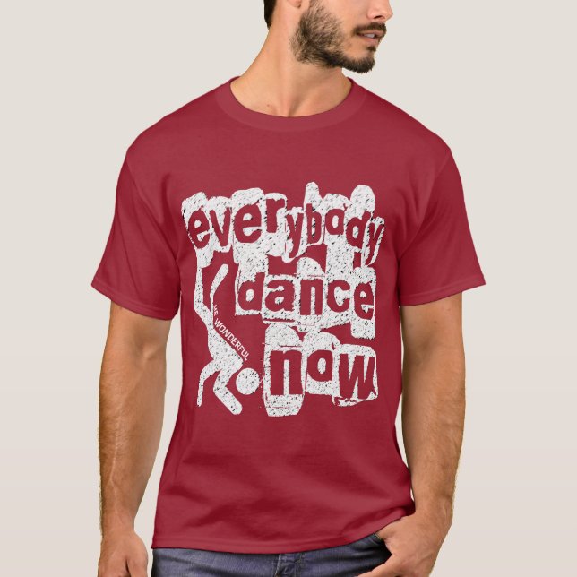 T-shirt Todos Dancem Agora Jeff (Frente)